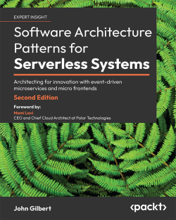 Portada de Software Architecture Patterns for Serverless Systems - Second Edition